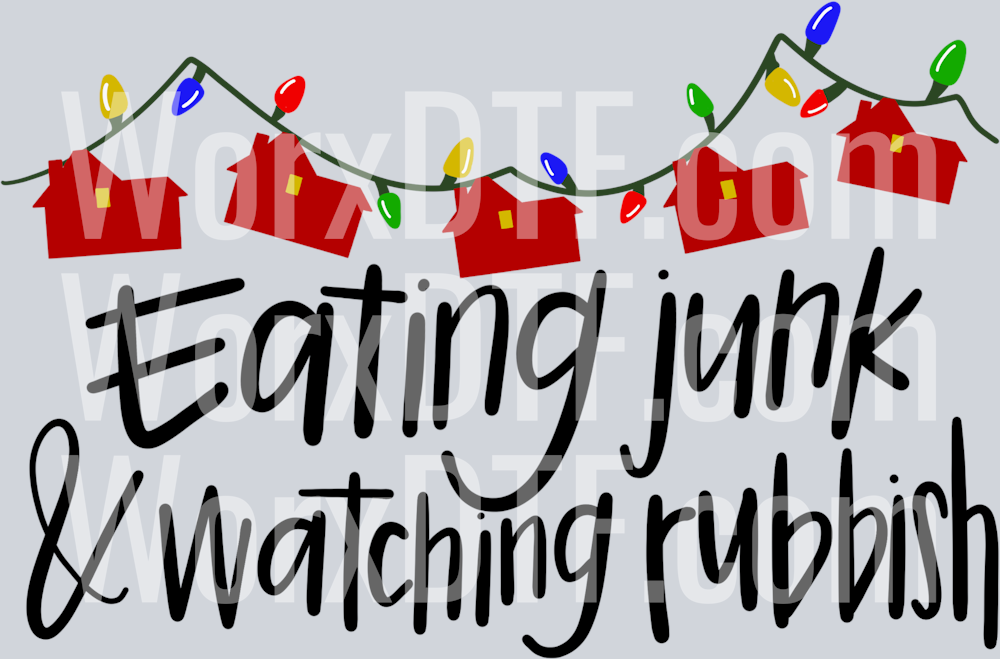 watching rubbish